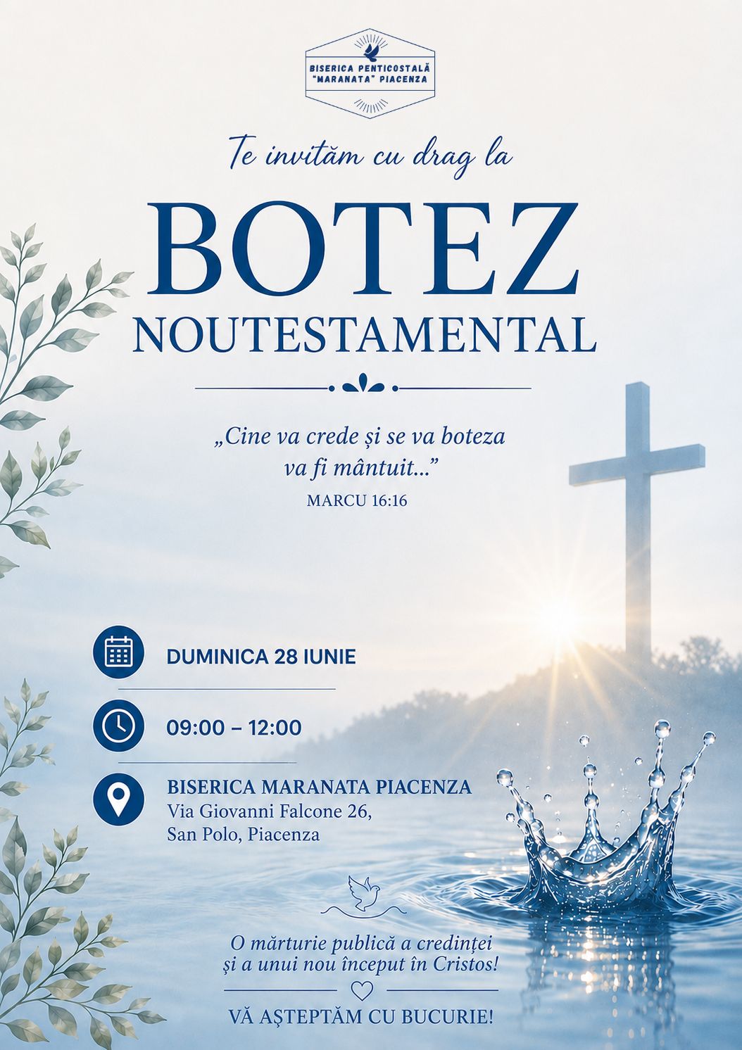 Botez noutestamental - 28 iunie 2026